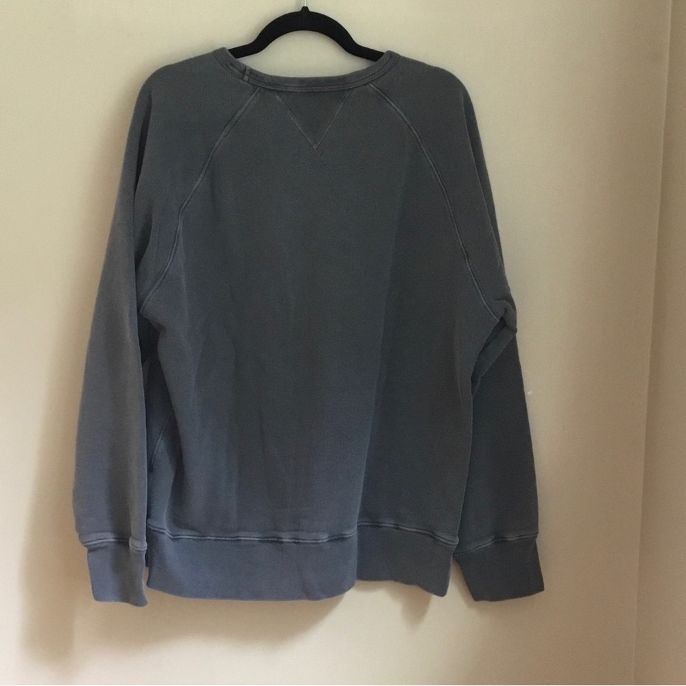 Birdwell Beach Britches Gray Washed Pullover Crewneck Sweatshirt - Picture 6 of 8